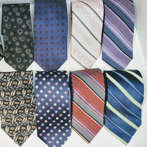 Ties - Multi Brand ties - Calvin Klein, Izod, and many other surprise designer - Picture 3 of 5